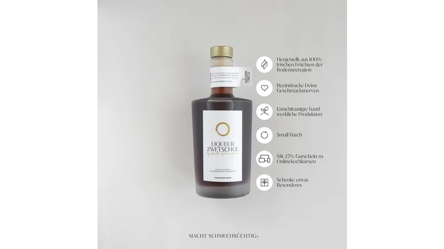 THE GOLDEN CIRCLE Likör Zwetschge by Andi Schweiger 350 ml