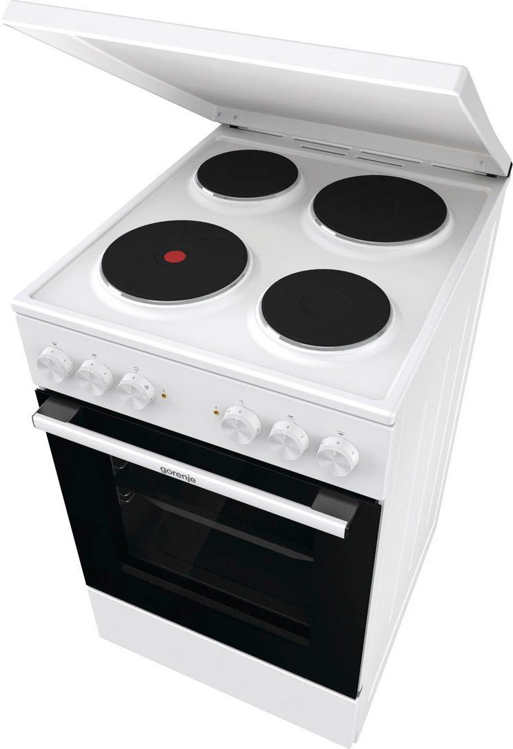 GORENJE Platten-Standherd GE 5A23WH, Aqua Clean, AirFry