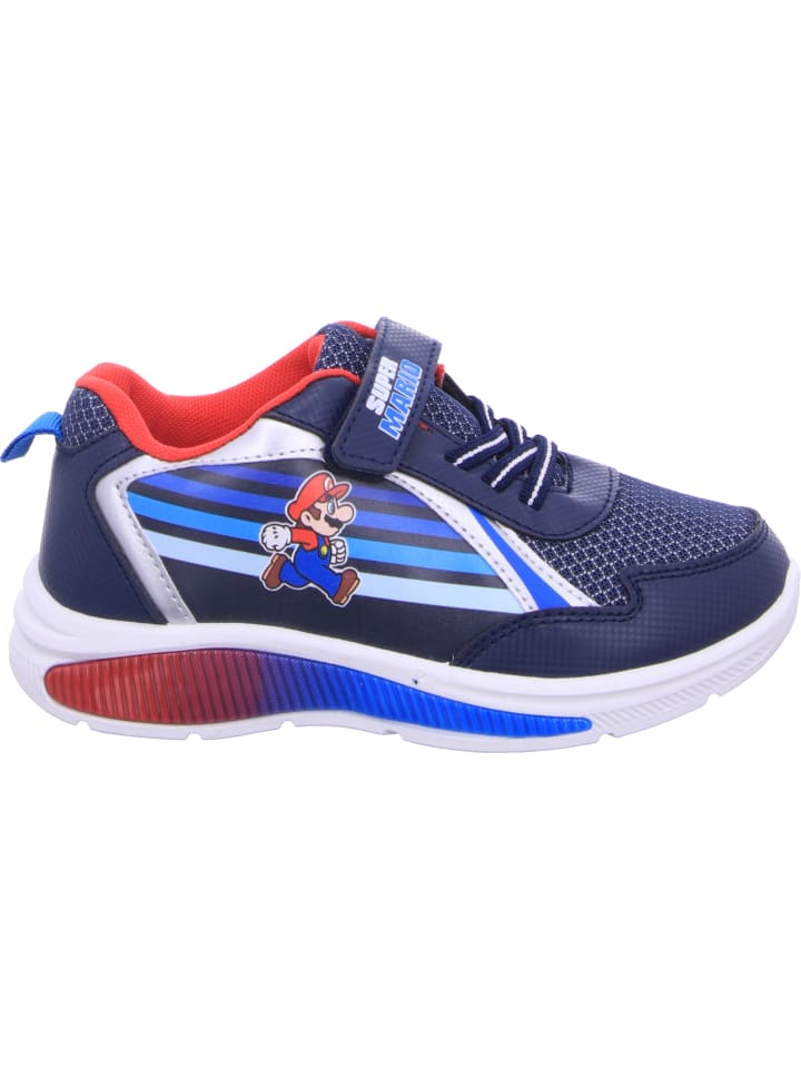 Nintendo Super Mario Klettschuhe in blau günstig kaufen