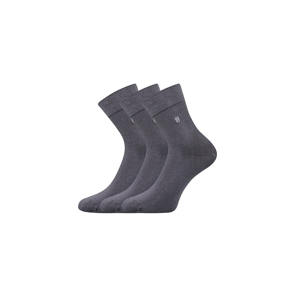 Voxx Dagles dunkelgraue Socken, 3 Paare
