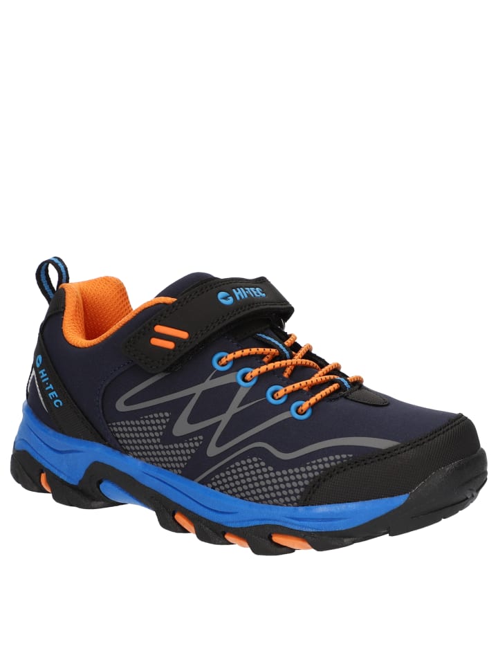 Hi-Tec Halbschuhe Blackout Low Jr in blau/orange günstig kaufen