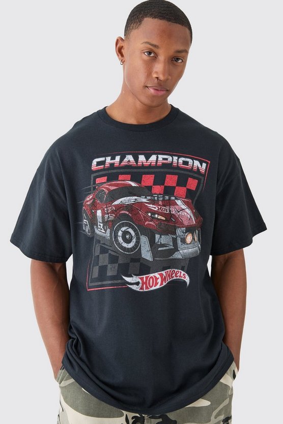 T-Shirt mit lizenziertem Hot Wheels Print