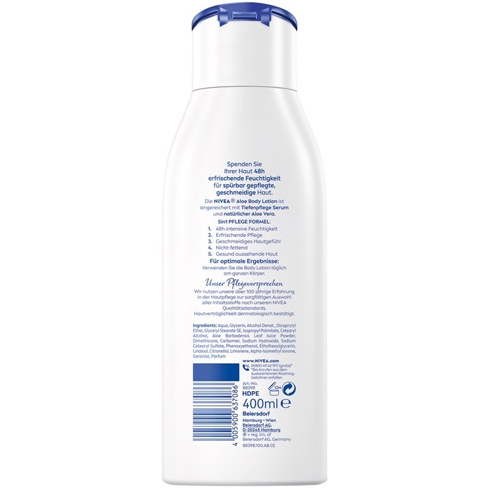 Body Lotion Aloe & Pflege