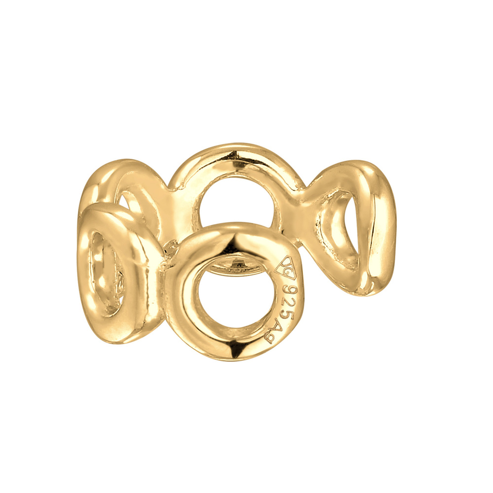 Elli Elli Boucles d'Oreilles pour dames - Geo Look en 925/1000 argent massif Boucles d'oreilles