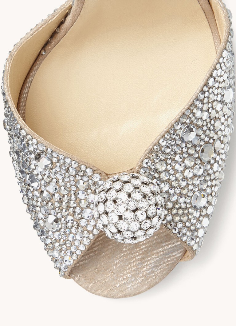 Sandali Jimmy Choo Sacora 100 con strass