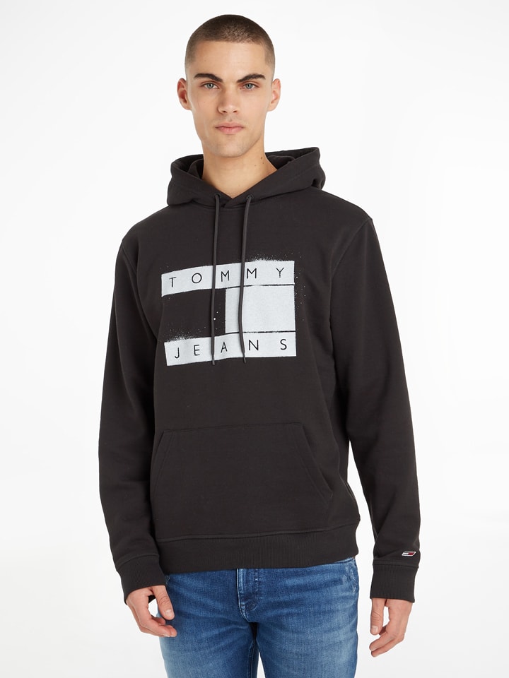 Tommy Hilfiger Hoodie in Schwarz günstig kaufen