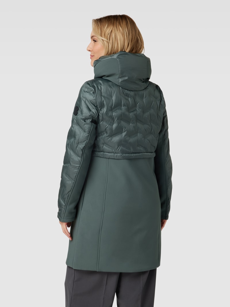Hybridjacke mit Prägungen in bottle