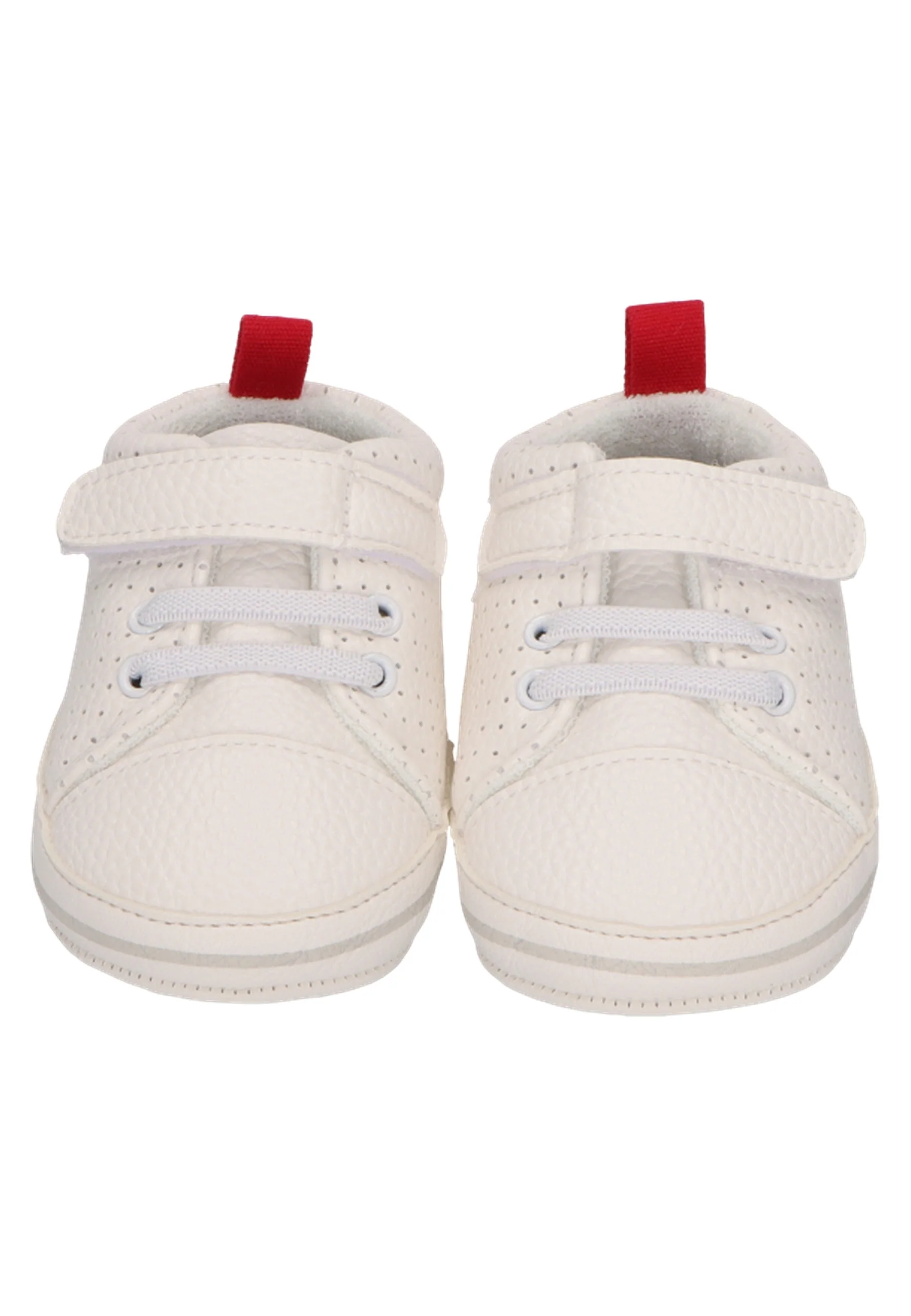 Babyschuh Uni mit elastischen Schnürsenkeln