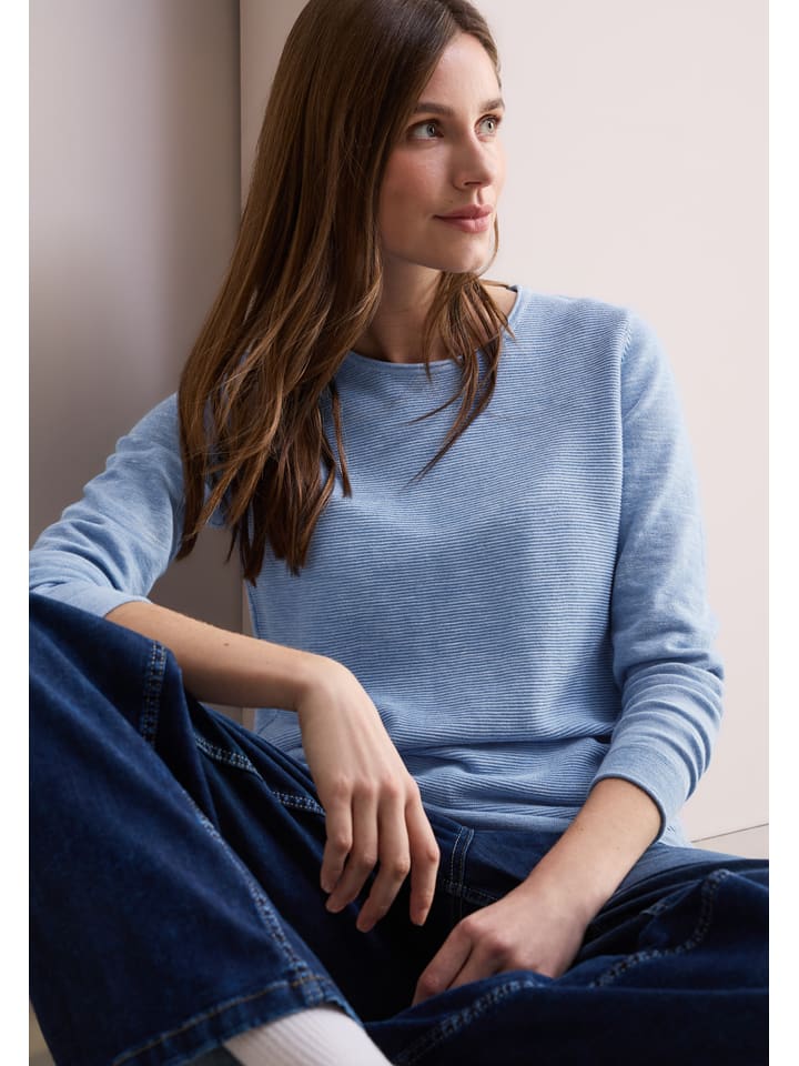 Cecil Pullover in Hellblau günstig kaufen