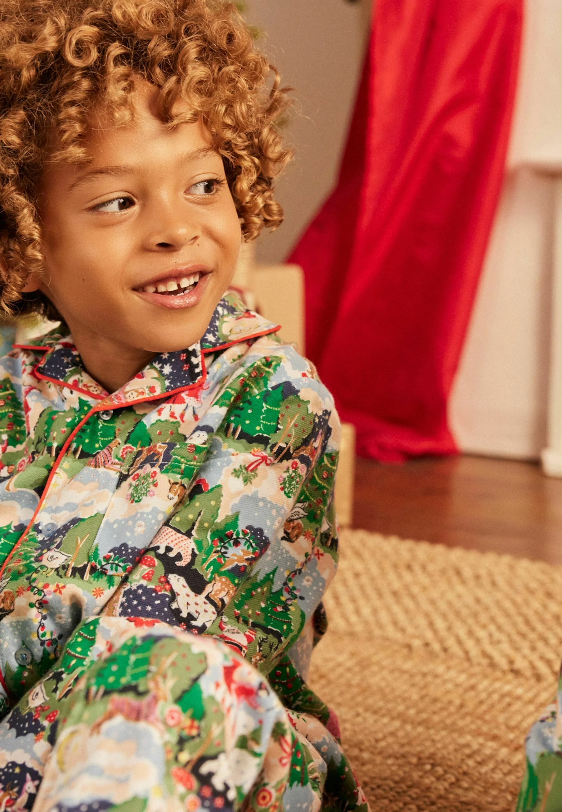 Conjunto de pijama Cath Kidston para Navidad, talla normal, para toda la familia