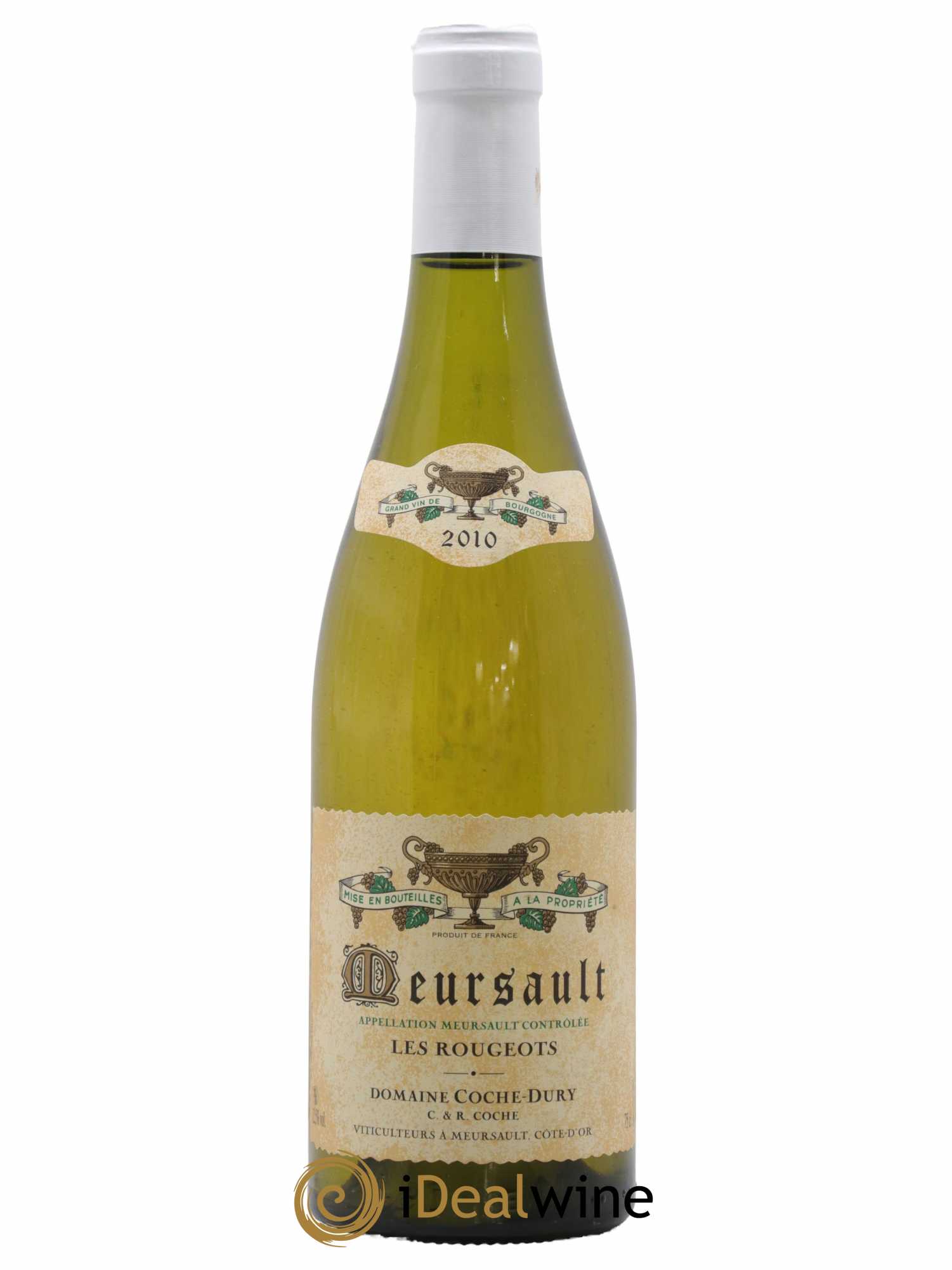Meursault Les Rougeots Coche Dury (Domaine)  2010 - Lot de 1 Bouteille