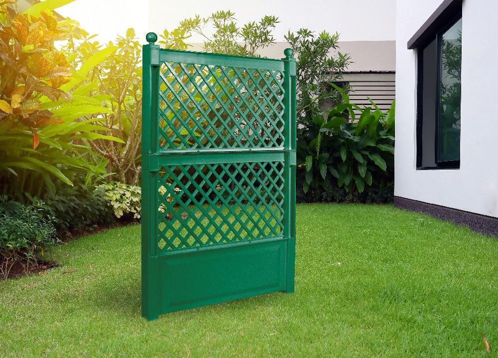 KHW KHW Spalier (2-tlg.) 100 cm mit Erdspießen, grün - 2er Set