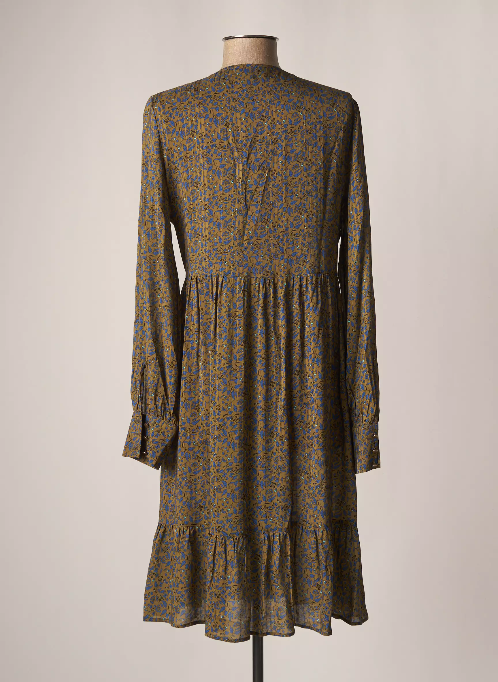 Eva Kayan Robes Mi Longues Femme couleur vert