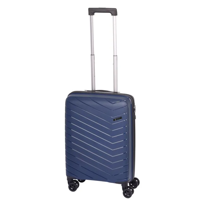 Check.IN 3-tlg. Kofferset ORLANDO mit 4 Rollen - blau