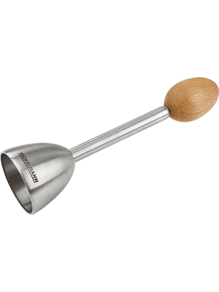 Fackelmann Eiköpfer in Silber/ Natur - (L)14,7 x Ø 4 cm günstig kaufen onesize