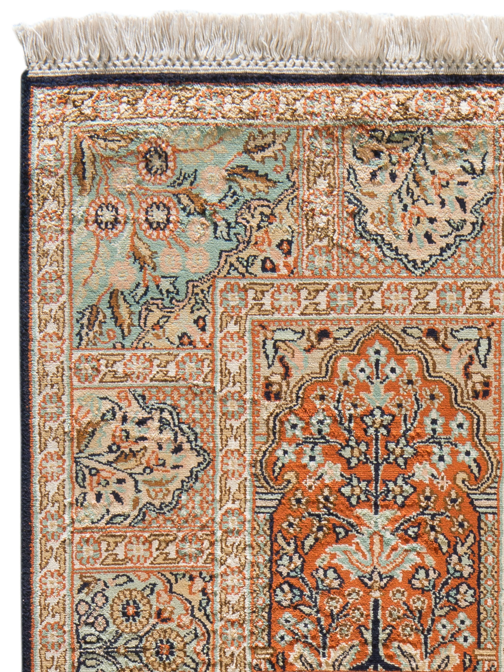 Kaschmir Seide 18/18 ca. 126 x 190 cm, Unikat / Einzelstück