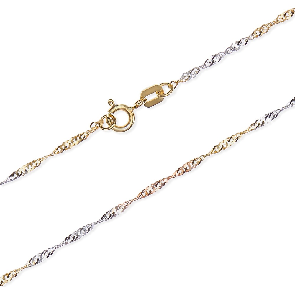 FAVS Chaînette 375 Or jaune collier