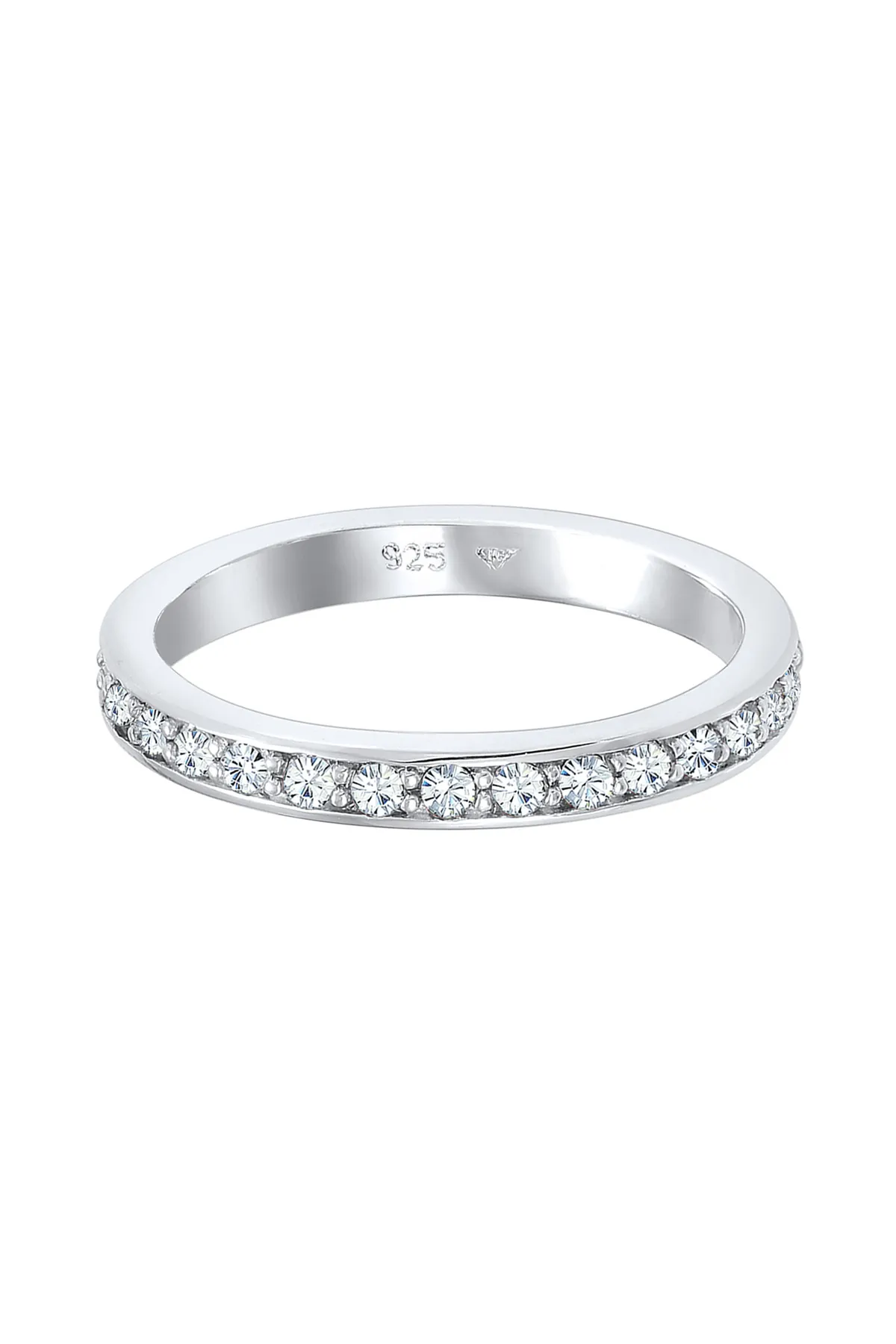 ELLI  Ring Glamourös Kristalle 925 Sterling Silber