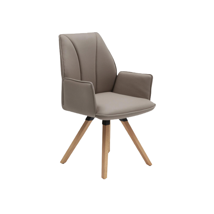 Interliving Armlehnenstuhl IL 5102 Eiche Sand