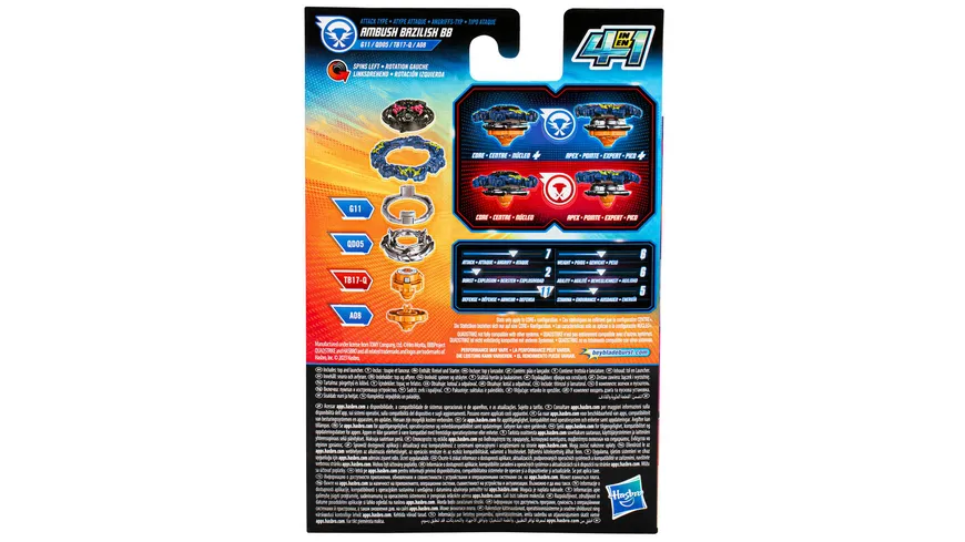 Hasbro - Beyblade Burst QuadStrike Starter Pack, 1 Stück, sortiert