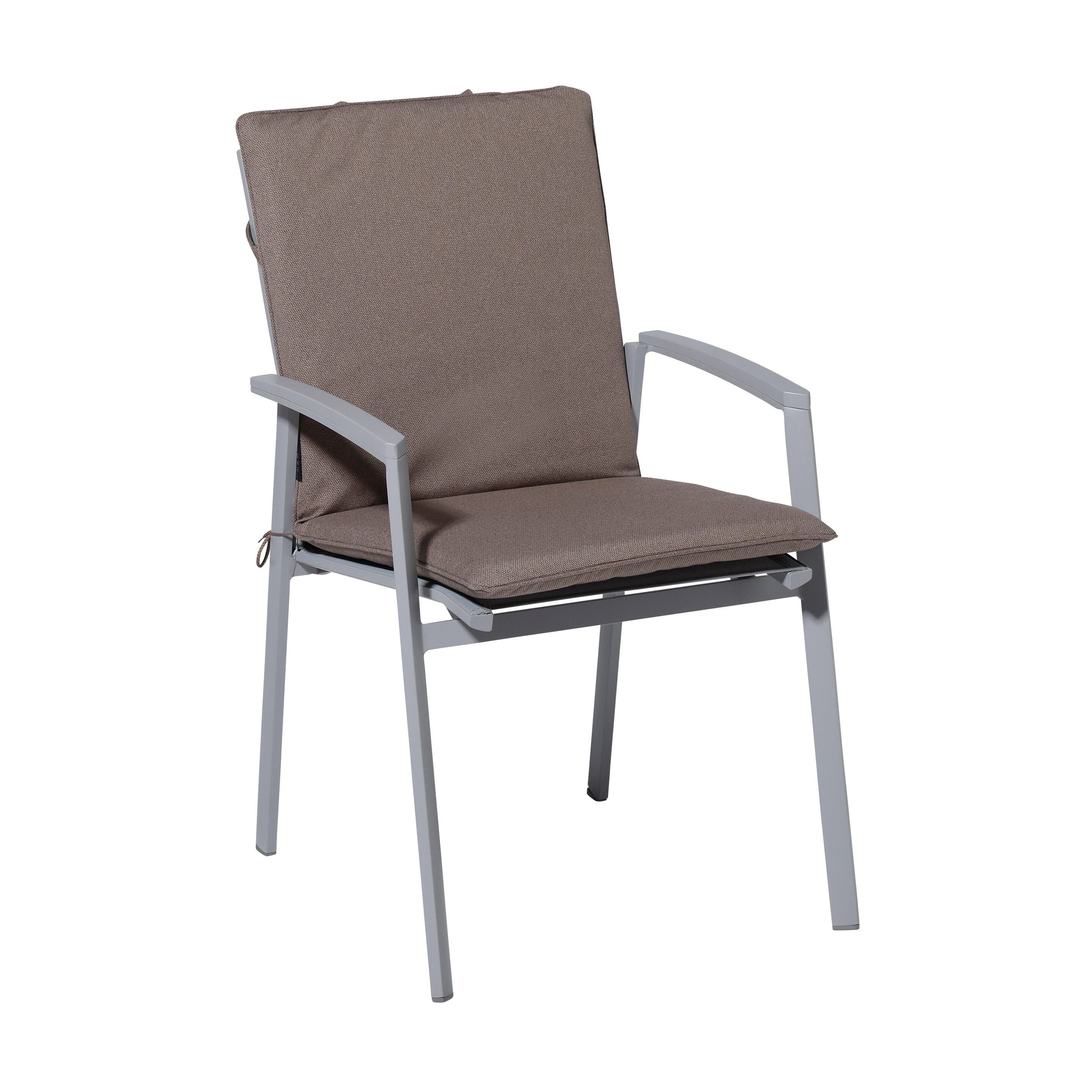 Madison Outdoor Manchester Taupe 97 x 49 Stapelstuhlkissen