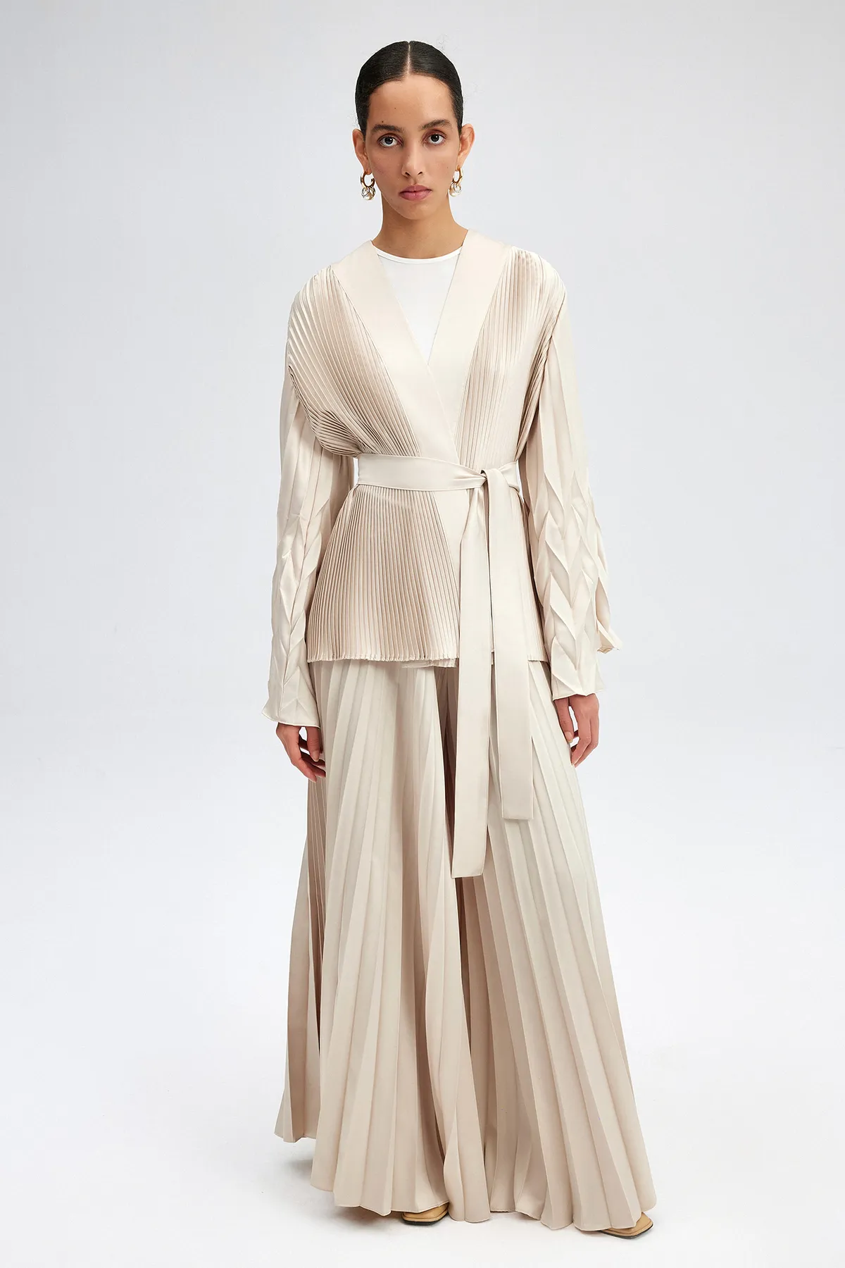 Touché Privé  Zweiteiler - Beige - Regular Fit