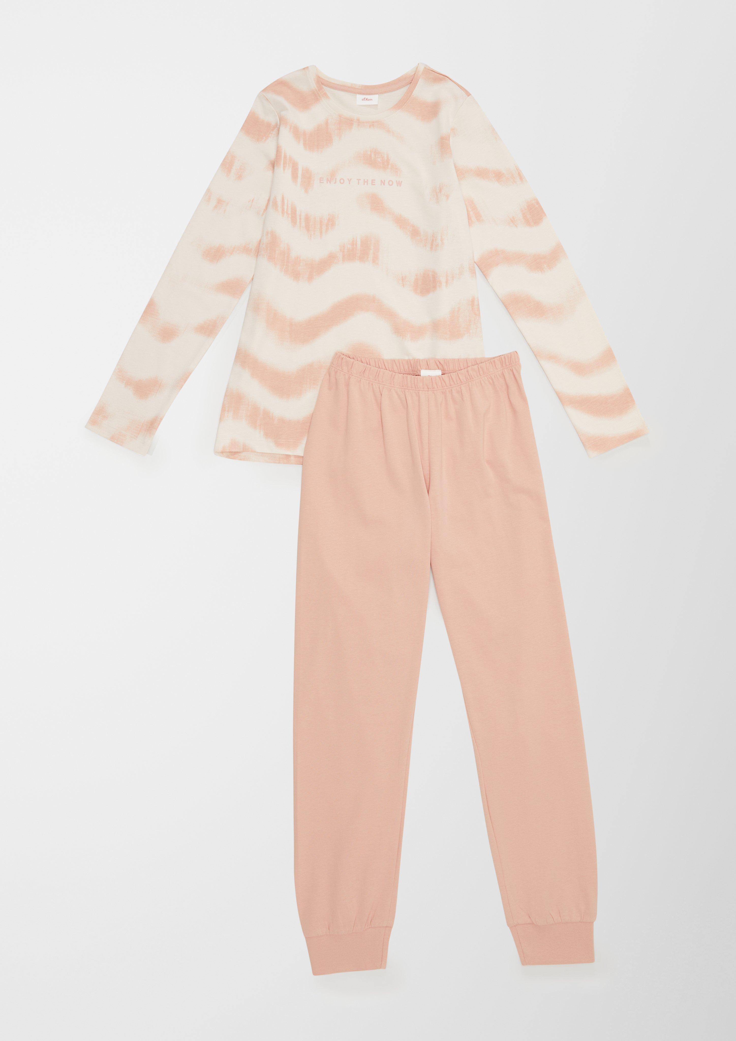 Pyjama mit Muster  6006856-073