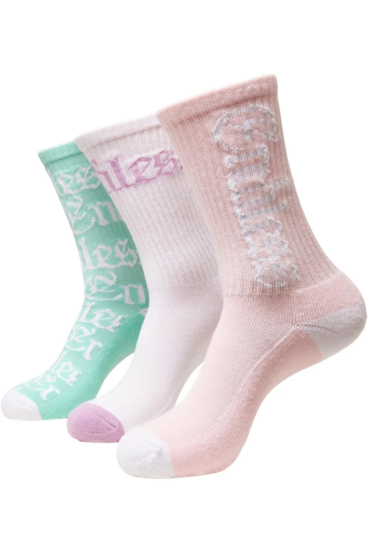Mister Tee  Socken - Weiß - Colorblock