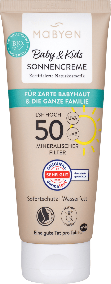 Sonnencreme Baby & Kids sensitiv, LSF 50, 100 ml