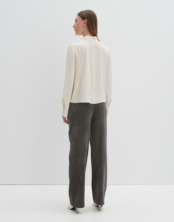 Stehkragenbluse Zeuna