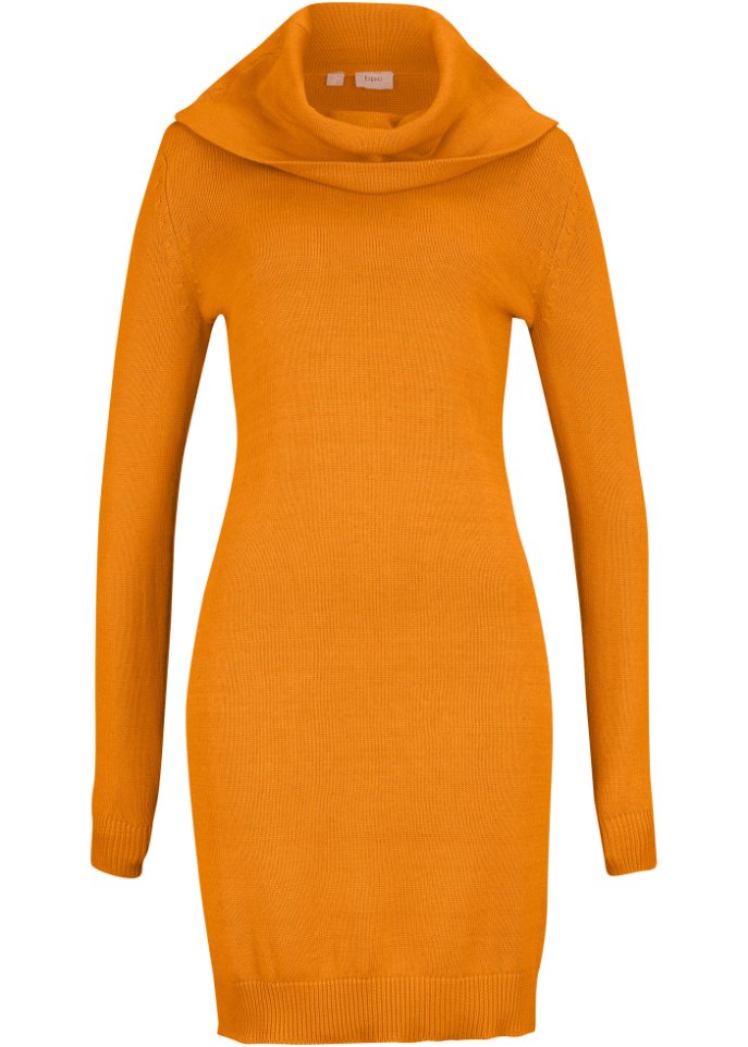 Strickkleid mit Rollkragen