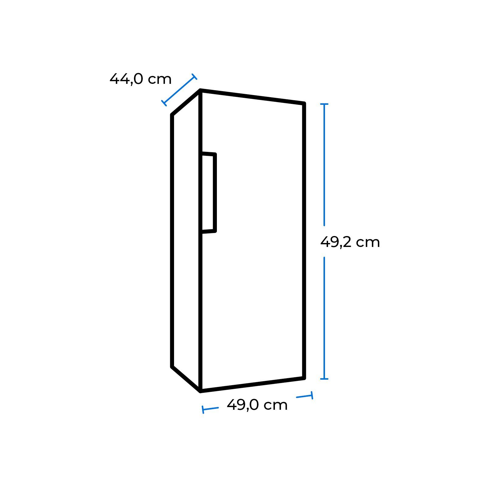 exquisit Weinkühlschrank WS1-12-GT-030G, für 14 Standardflaschen á 0,75l, klein und kompakt, platzsparende Lagerung Ihrer Weine