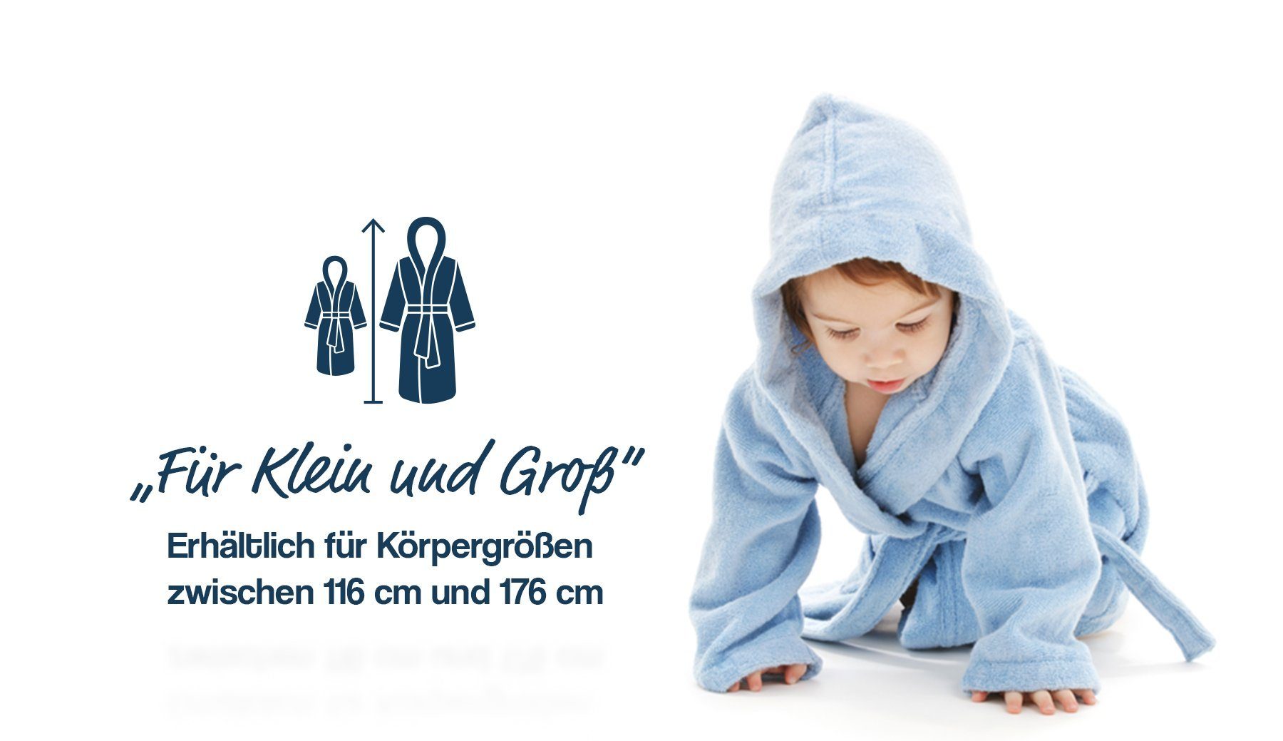 Arus Kinderbademantel für Jungen und Mädchen, mit Kapuze, 100% Baumwolle, mit zwei Taschen, farbenfroh