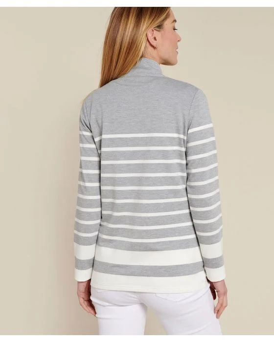 Gilet zippé intérieur bouclette