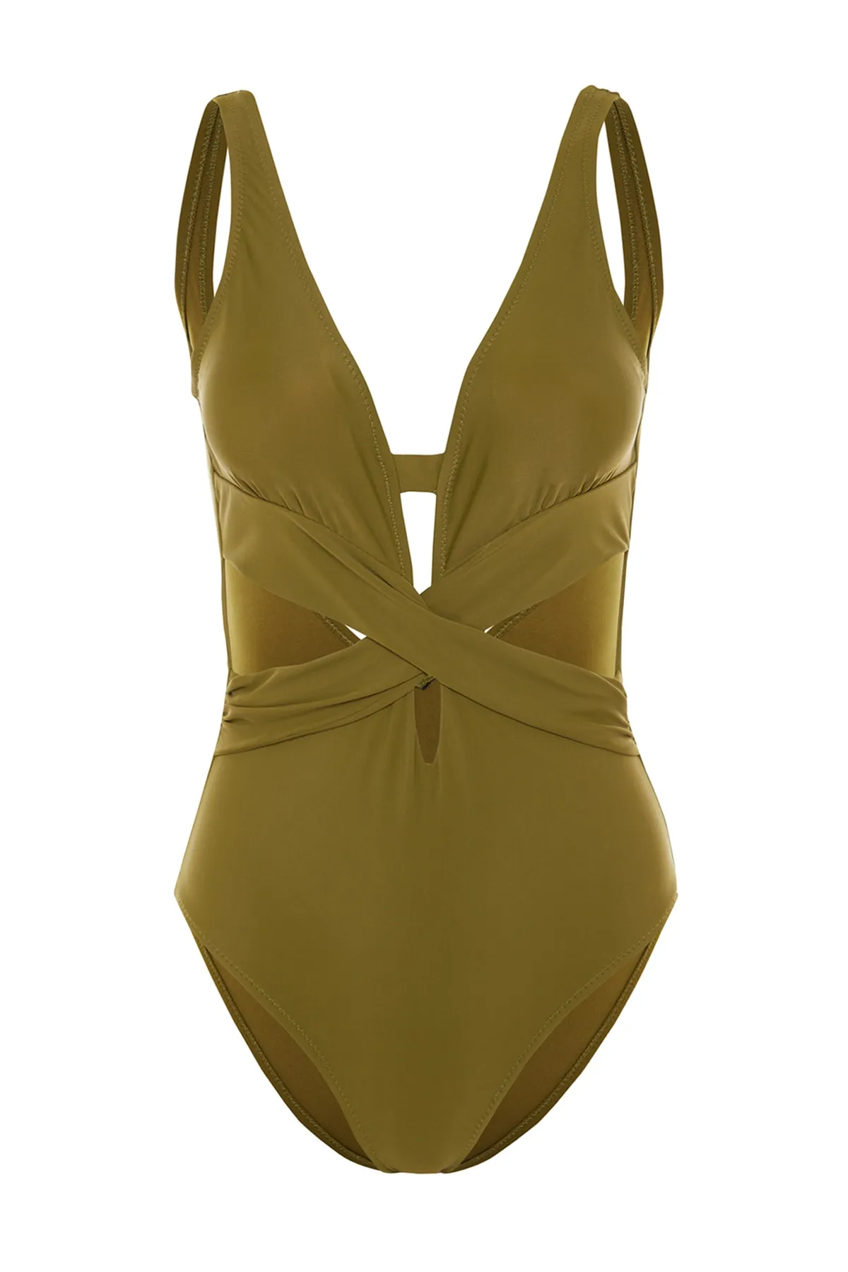 Trendyol Collection  Badeanzug - Khaki - Strand