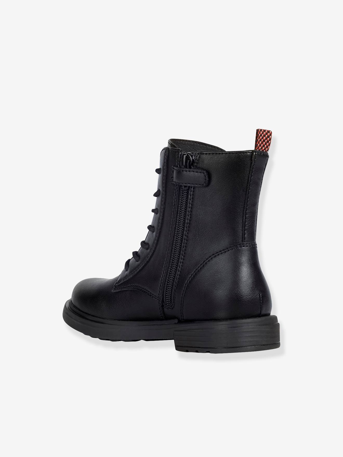 Geox Mädchen Boots J ÉCLAIR GIRL D GEOX - schwarz