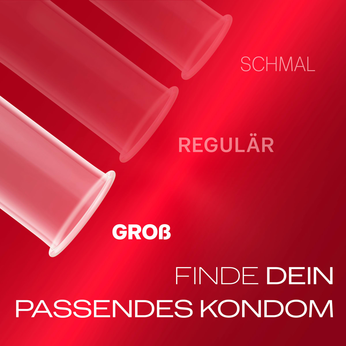 Kondome Gefühlsecht XXL, Breite 60mm, 8 St