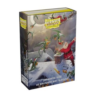 Dragon Shield Japanese Size Sleeves - Brushed Art: Christmas 2023 (60)