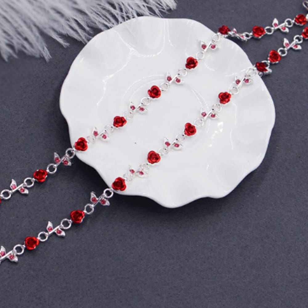 Tian Dee BH-Träger 1 Paar Strass Blume BH- Träger Unterwäsche BH Gürtel Nicht- Slip
