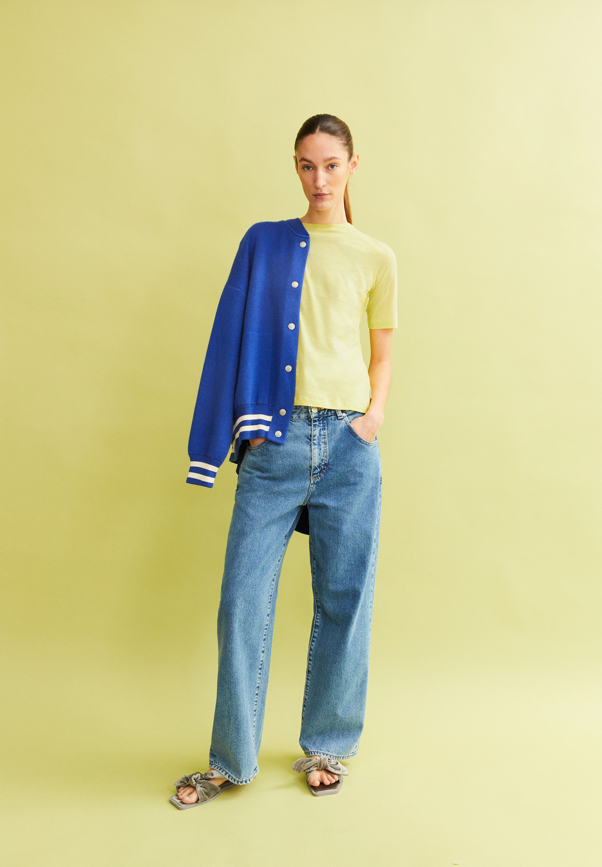 T-Shirt Slim Fit aus Bio-Baumwolle