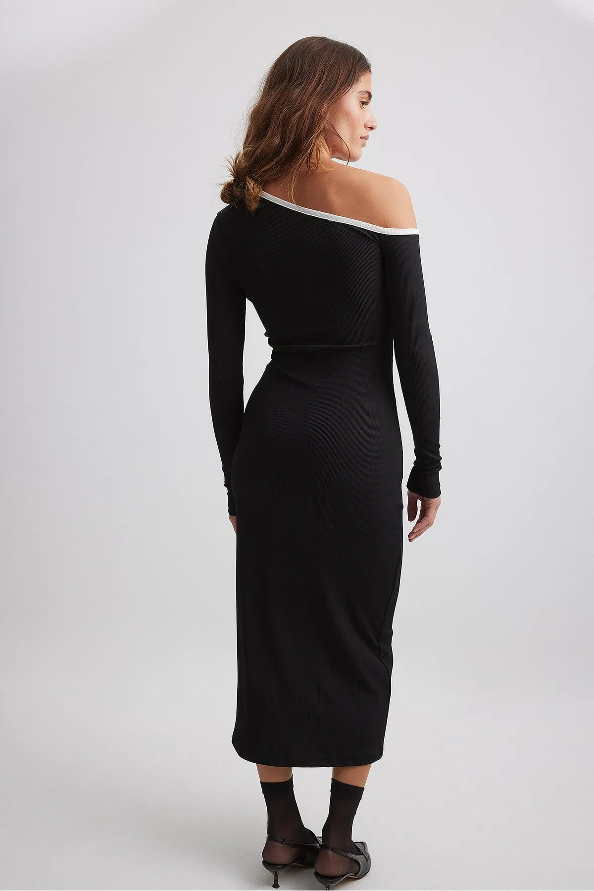 NA-KD  Kleid - Schwarz - Basic
