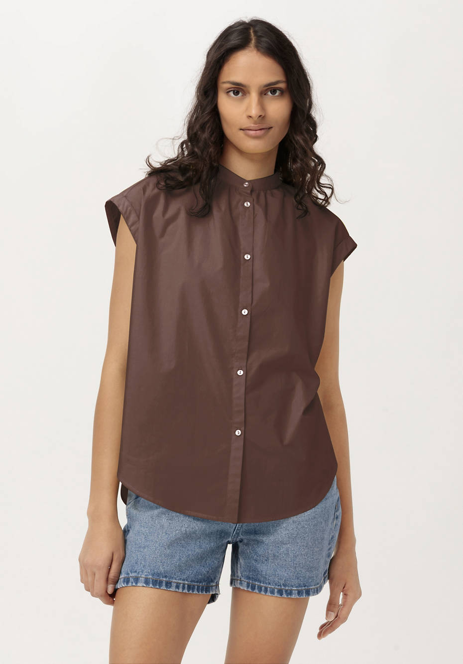 Bluse aus reiner Bio-Baumwolle