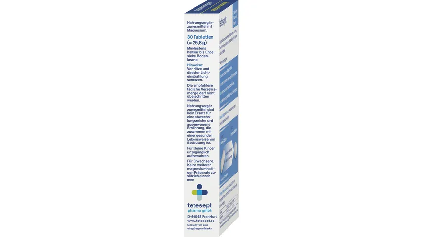 tetesept Magnesium 400  30 Stück