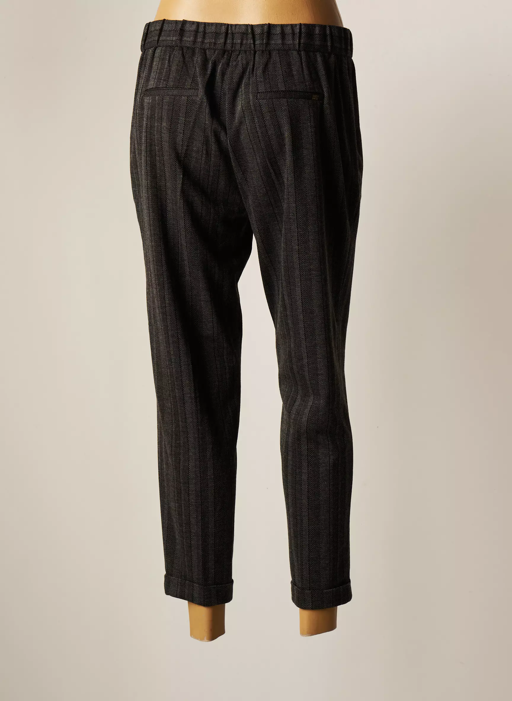 Teddy Smith Pantalon7 8 Femme couleur gris