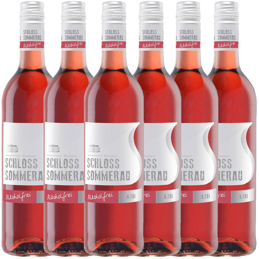 Schloss Sommerau alkoholfreier Rose 0,75l - 6er Karton