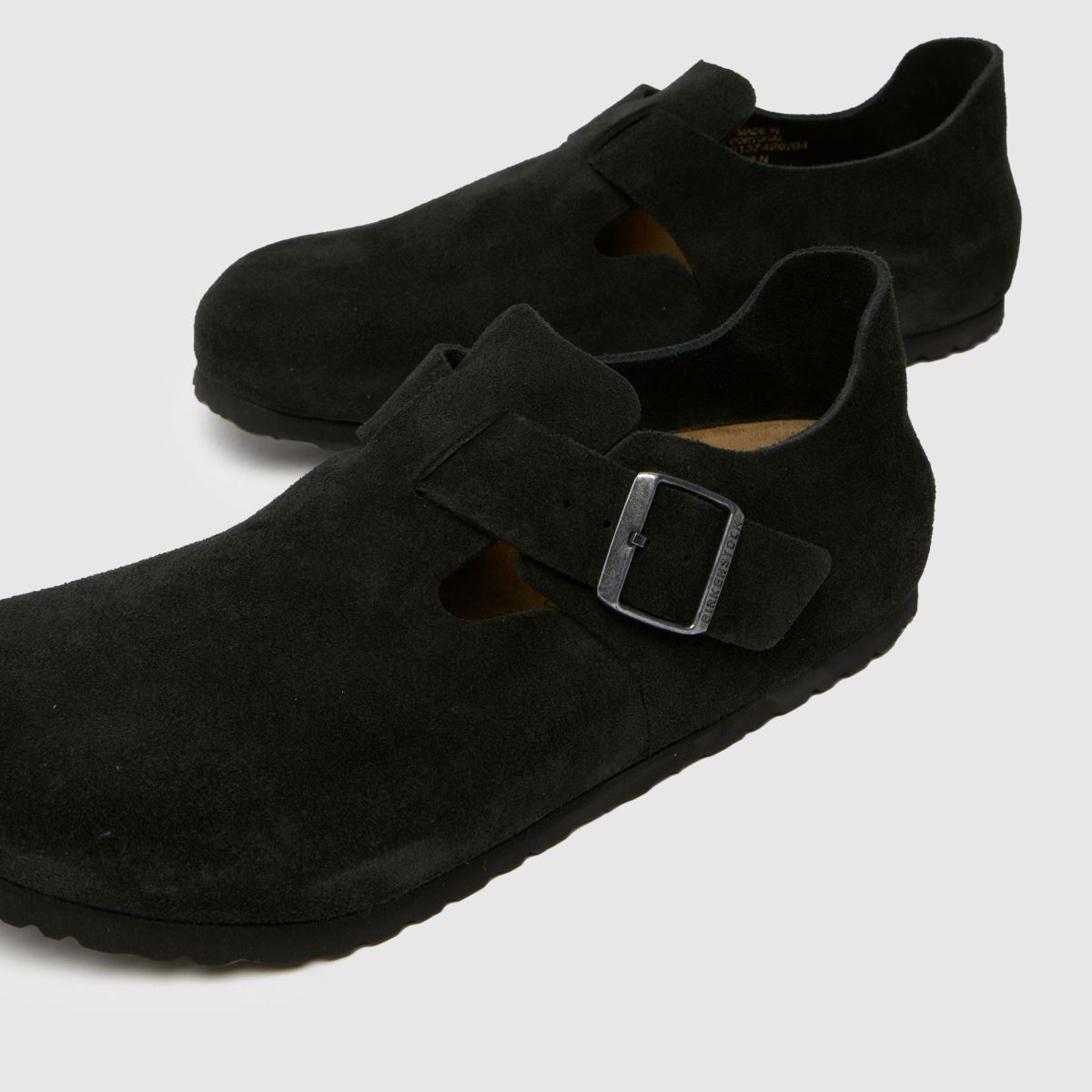 BIRKENSTOCK London-skor i svart