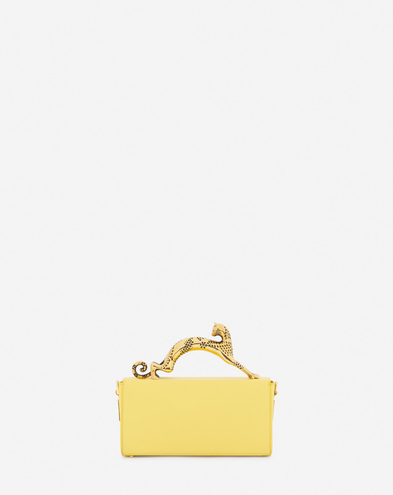 SAC PENCIL CAT NANO EN CUIR