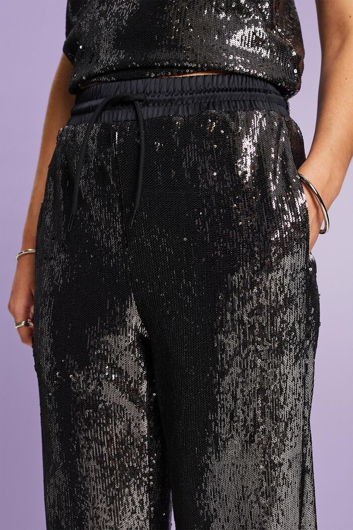 Sporthose mit Pailletten