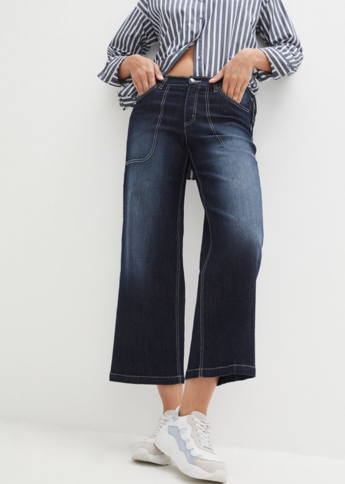Marlene-Komfort-Stretch-Jeans , knöchelfrei