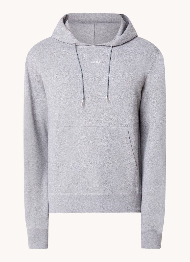Sandro Hoodie with logo embroidery